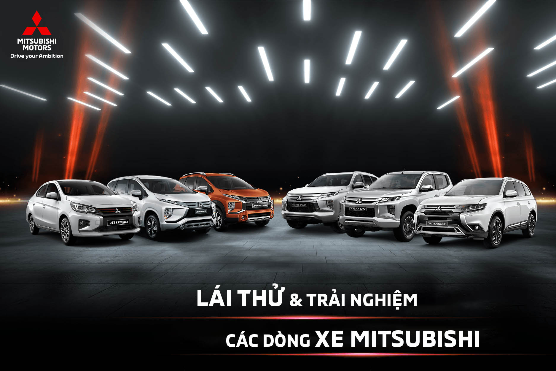 Chào đón bạn đến với Mitsubishi Bắc Ninh Auto - một trong những đại lý xe hơi uy tín nhất. Trang bị tốt nhất về dịch vụ, đội ngũ nhân viên chuyên nghiệp và danh mục sản phẩm đa dạng, chúng tôi đảm bảo sẽ mang lại cho bạn trải nghiệm mua sắm xe hơi tuyệt vời nhất. Hãy xem những bức ảnh bìa xe đầy ấn tượng để cảm thấy sự khác biệt của chúng tôi.