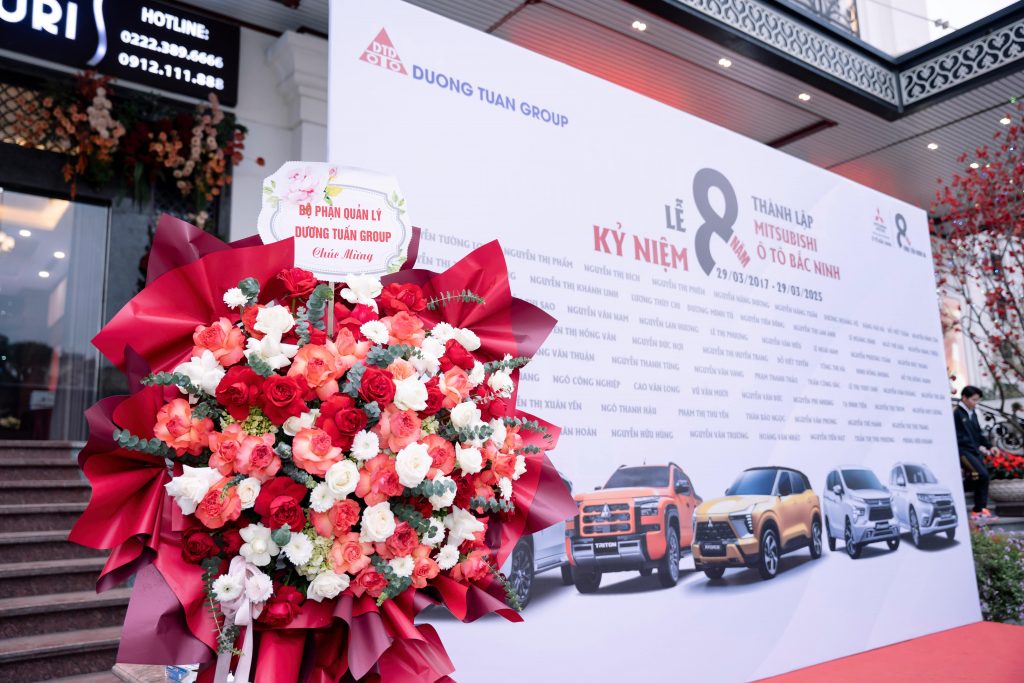 LỄ KỶ NIỆM 08 NĂM THÀNH LẬP CÔNG TY TNHH Ô TÔ BẮC NINH